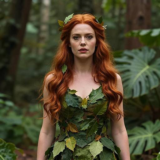 Fantasy Portrait of a Woman in Nature