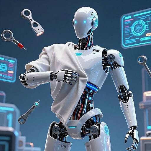 Advanced Android Revealing Mechanical Core