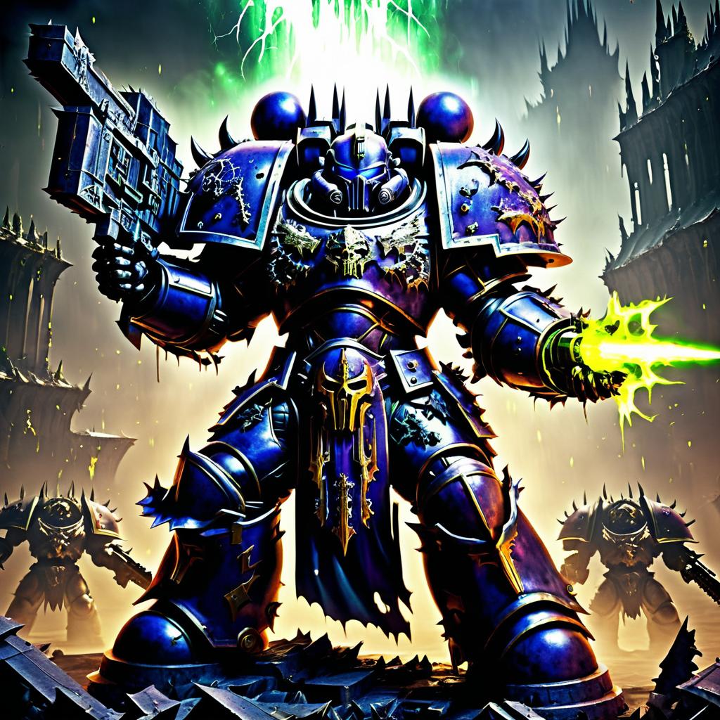 Chaos Space Marine in Daemon Citadel