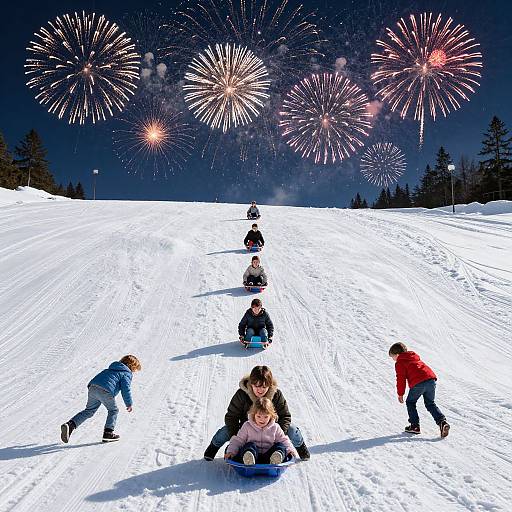 Dramatic Hierarchy Sledding Rescue