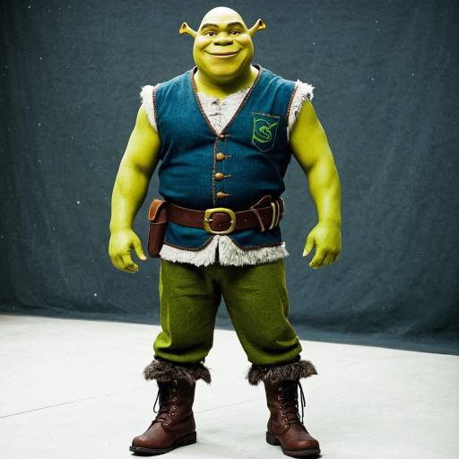 Shrek-Inspired Costume Design for a Boy