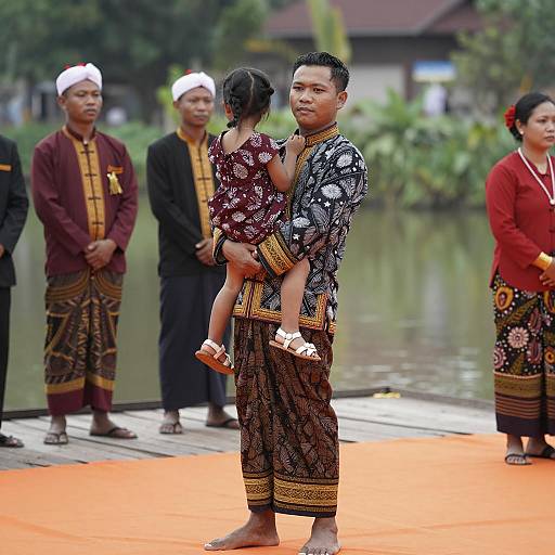 Cultural Tradition: Family Portrait in Nature
