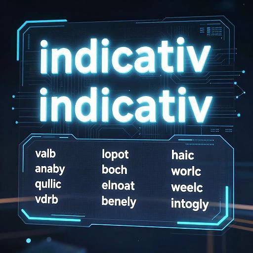 Futuristic Holographic Grammar Interface