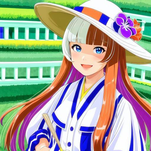 Illustration of Akikawa yayoi (umamusume), umamusume in the style of Joy ride