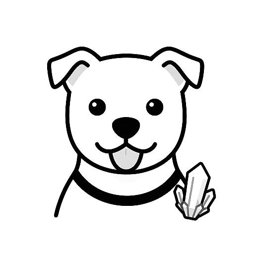 Kawaii Staffordshire Terrier Geologist