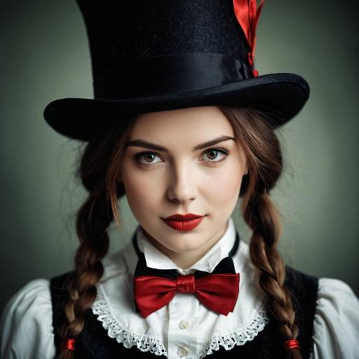 Mysterious Woman as the Dark Hatter