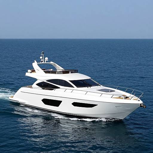 Sunseeker 73 Manhattan Yacht on Calm Waters