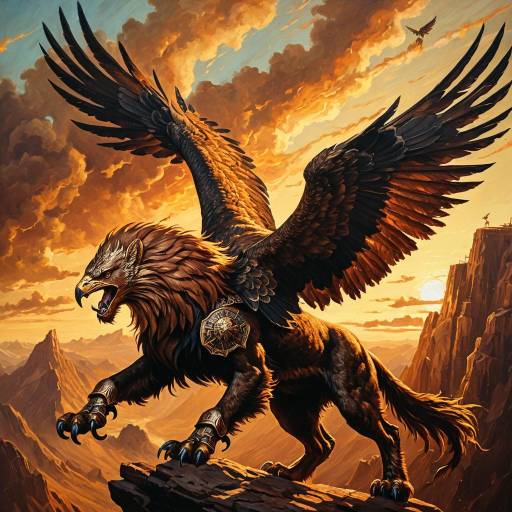 Majestic Griffon in Warhammer Fantasy Style