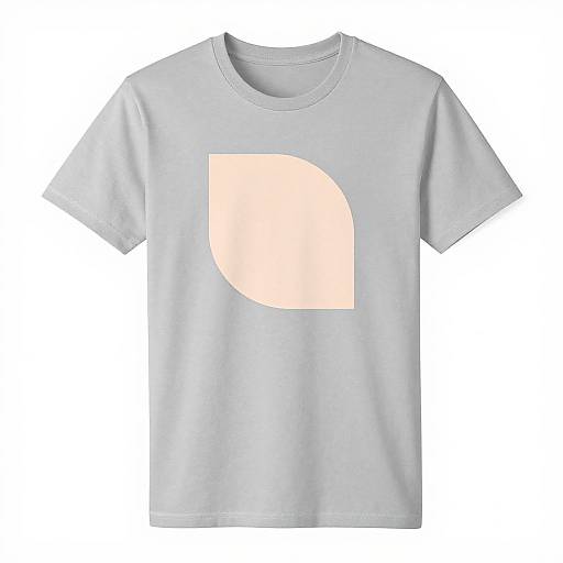 Minimalist Abstract Geometric T-Shirt Design