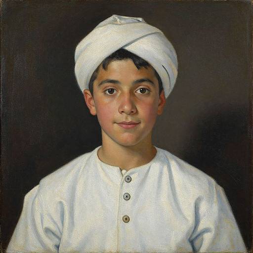 Realistic Picasso-Style Male Portrait