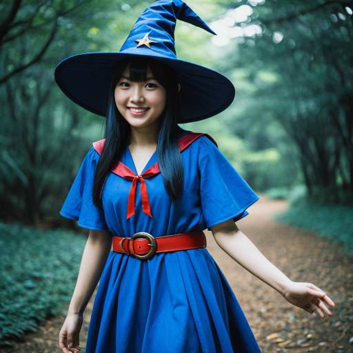 Cheerful Wizard Girl Cosplay Inspiration