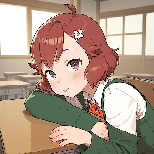 Illustration of Aoba tsugumi, kannagi in the style of Opossumachine