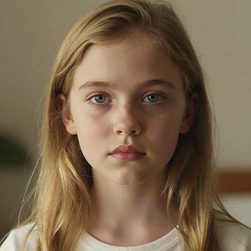 Photorealistic Portrait of a Cute Girl