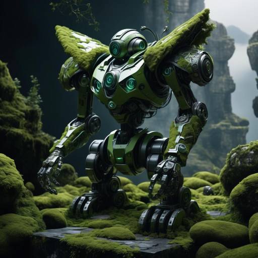 Mythical Creature of Stone and Moss Mythical Creature of Stone and Moss