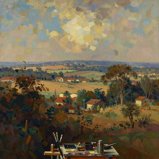 Expanding Classic Art into Panoramas