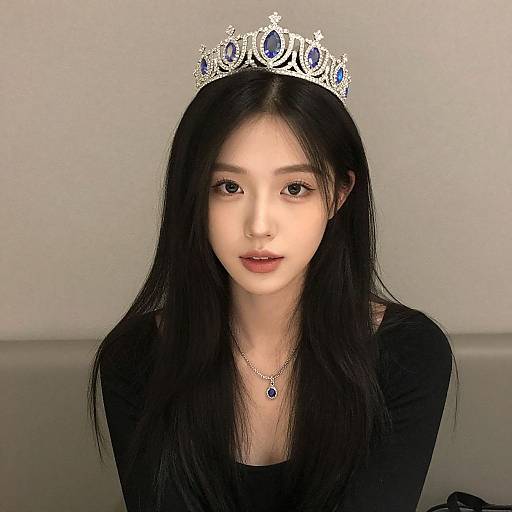 Realistic Portrait of Woman in Costume