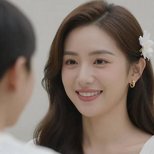 Radiant Smiles in Soft Lighting