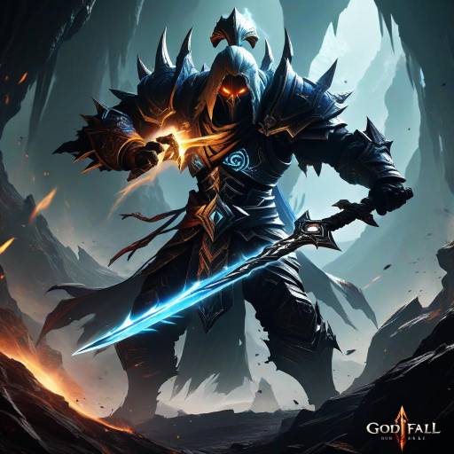 Shadow Lord in the Abyss Wallpaper