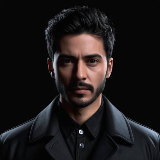 Serious Young Man Portrait