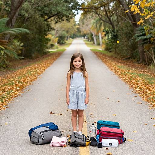 Road Trip Packing Tips with Autumn Girl