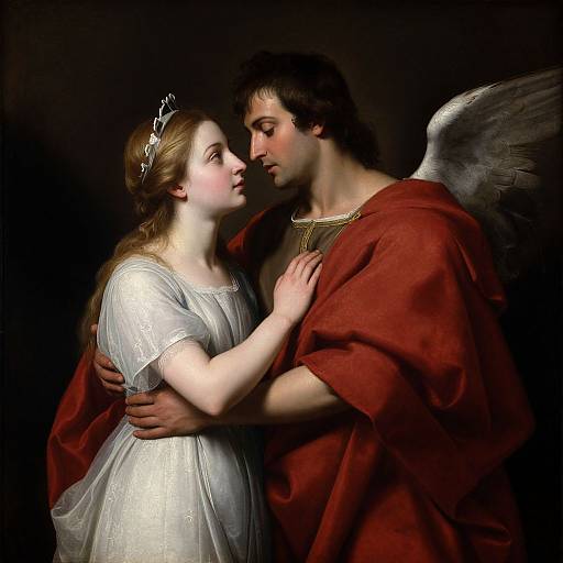 Caravaggio's Saint Valentine Embrace