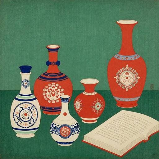 Medieval Korean Still Life in Ukiyo-e