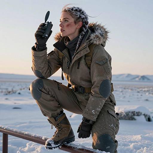 Arctic Frontier Scout at Dawn