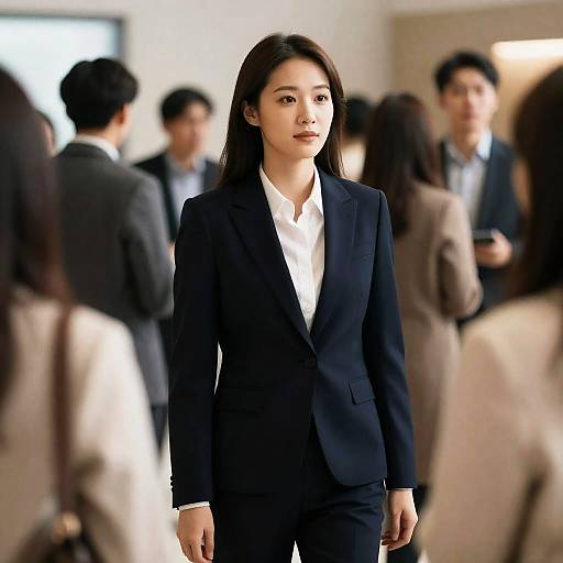 Business Casual Party Scene