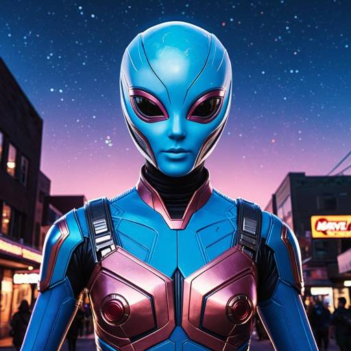 Kawaii Style Alien from Guardians of the Galaxy