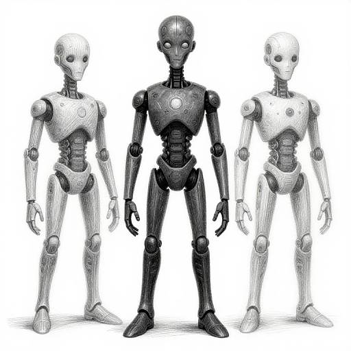 Dolly Sci-Fi Dark Humanoid Comic