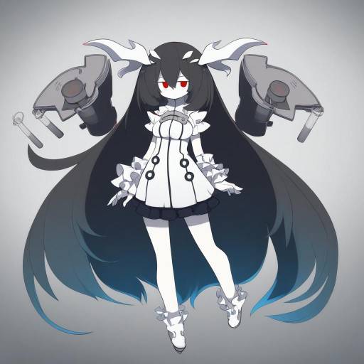 Illustration of Anchorage water oni, kantai collection in the style of Kisaragi kaya