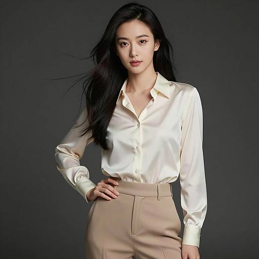 Elegant Portrait of a Confident Woman