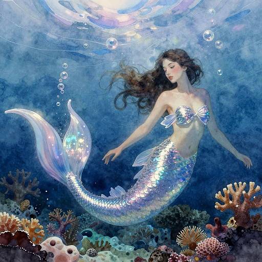 Ethereal Mermaid by Twilight Reef