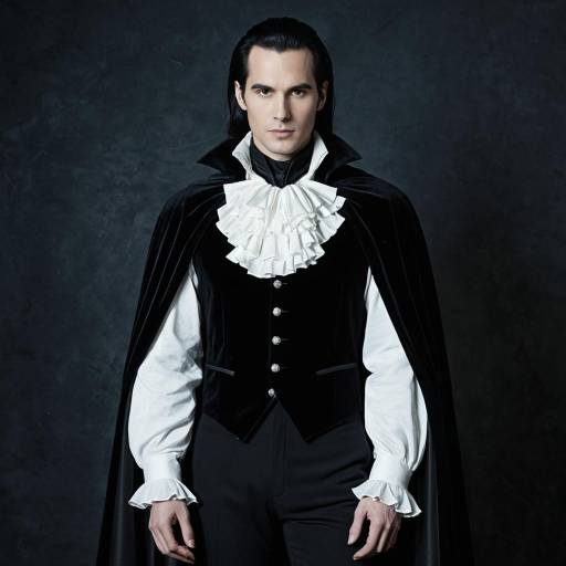 Gothic Vampire Cosplay Costume Design