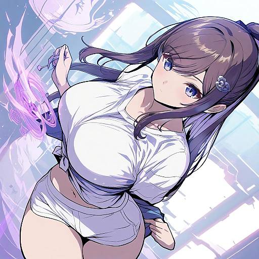 Illustration of Araki nonoka (karaage bou), original in the style of Akaga hirotaka