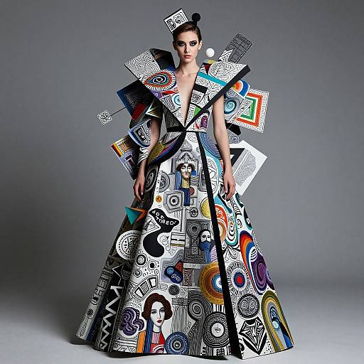 Avant-Garde Professional Fashion Portrait