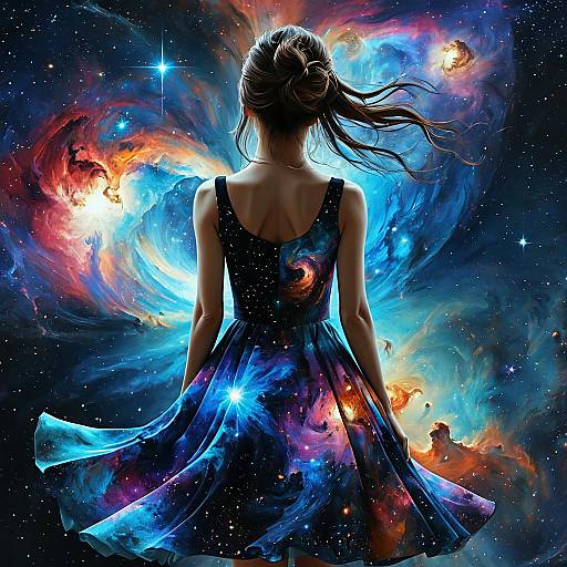 Cosmic Beauty in Abstract Space