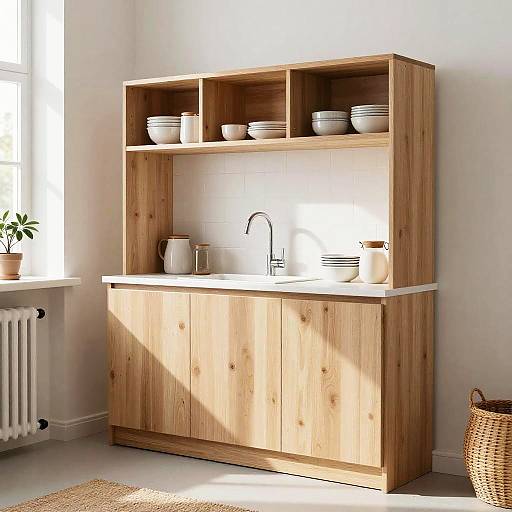 Scandinavian Style Kitchen Cabinet