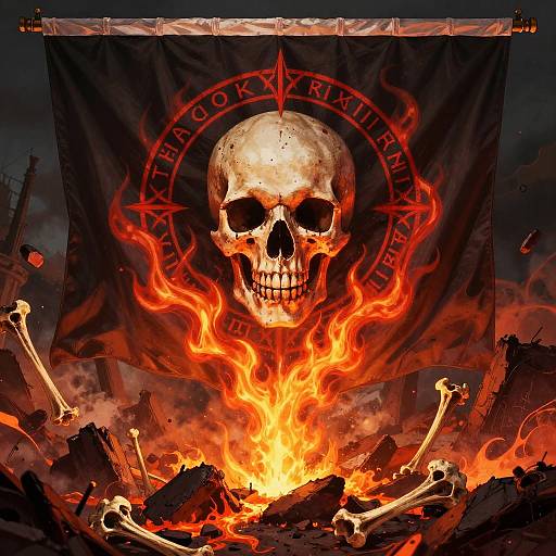 Khorne Icon Banner of Carnage