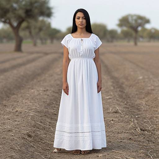 Woman in Traditional Grecian Dress