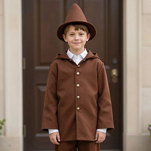 Boy in Pilgrim Costume