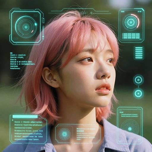 Vibrant AI-Enhanced Cyberpunk Photography