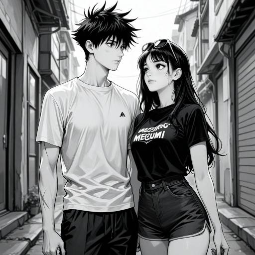 Genderswapped Fushiguro Megumi with Style