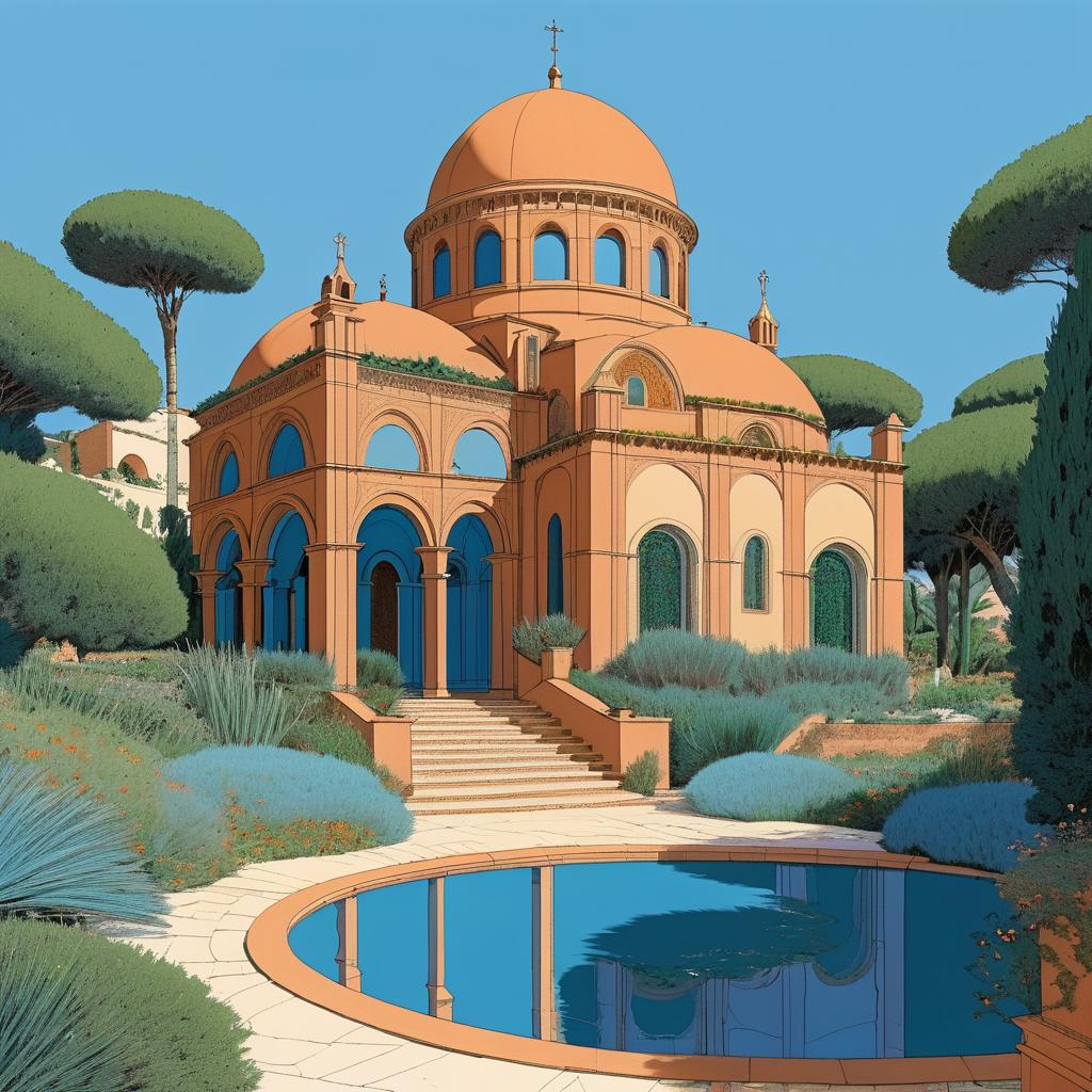 Byzantine Church in Mediterranean Splendor