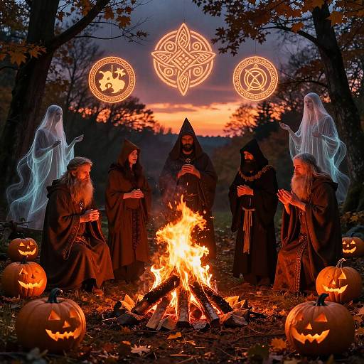 Mystical Samhain Festival at Twilight