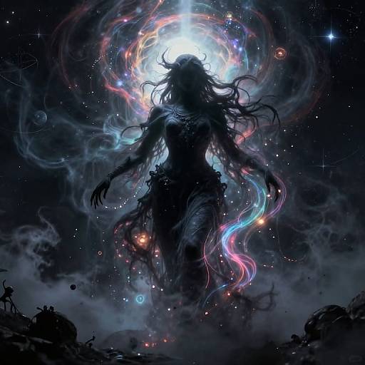 Ethereal Shadow Devouring Divine Light