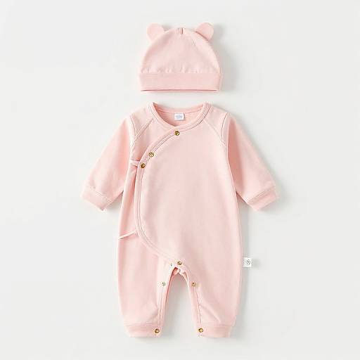 Soft Pink Newborn Baby Outfit