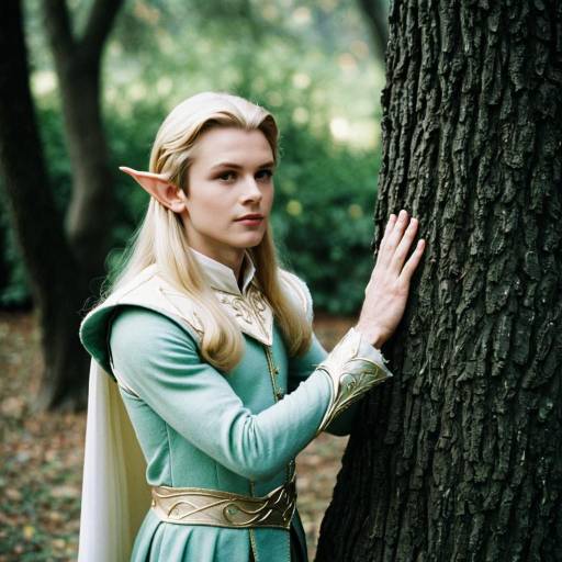 Fantasy Male Glinda Costume Elf Portrait