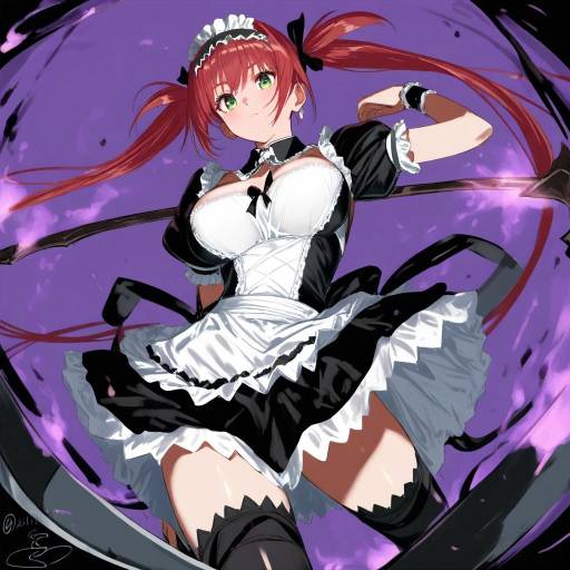 Illustration of Airi (the infernal temptress), queen's blade in the style of Isshiki (ffmania7)