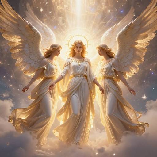 Majestic Biblical Angelic Beings